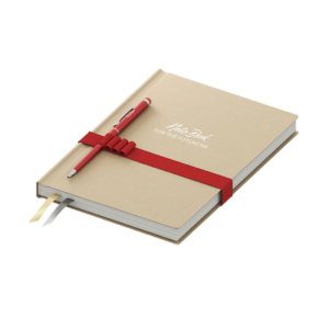 Блокнот Notebook for the future me - beige/red/red